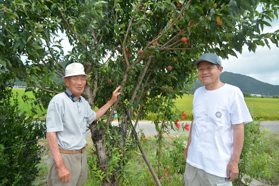 中村善武さん、中村昭三さん