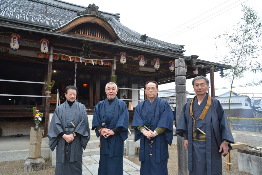 西市辺裸まつり保存会の皆さん